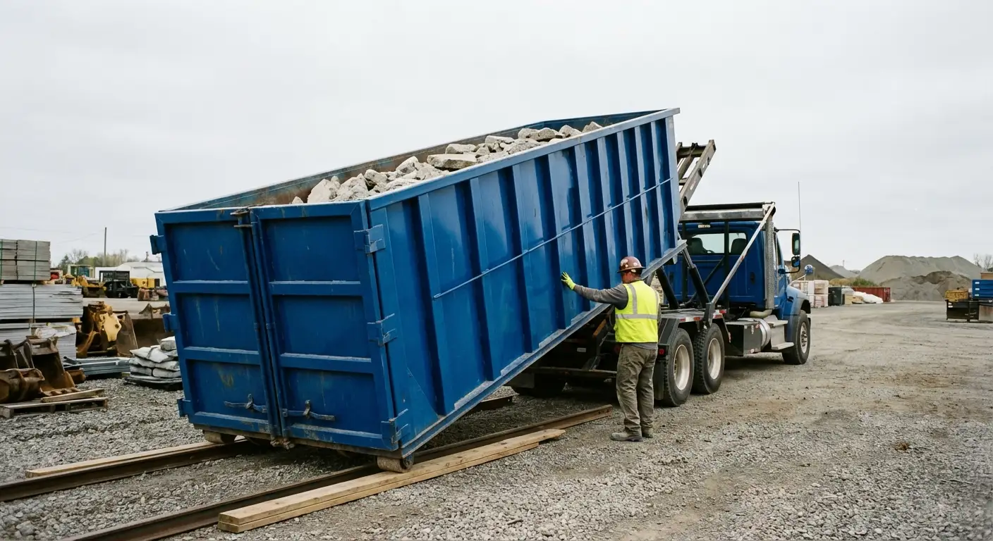 Heavy duty concrete dumpster specifications in Hollywood, FL